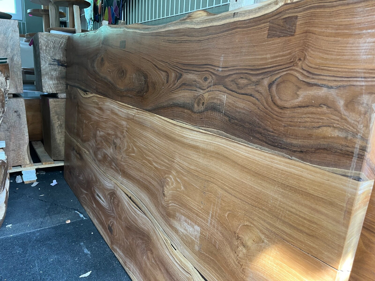 Premium Teak- und Suarholz-Platten aus Indonesien importiert I Handgefertigt