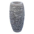 Deko Topf Stein Bali Grau 30 cm x 60 cm - 40 kg I Garten / Terasse I Handarbeit